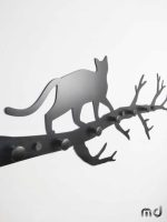 Cuier Hol Pentru Perete Sucursala 60 cm - imagine 3