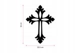 Cruce metalică de perete KNS010 30 cm - imagine 5
