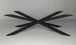 Picior metalic pentru masă Spider  XL - imagine 5