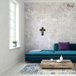 Cruce metalică de perete KNS001 30 cm - imagine 2