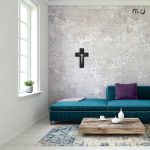 Cruce metalică de perete KNS001 50 cm - imagine 2