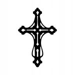 Cruce metalică de perete KNS005 15 cm