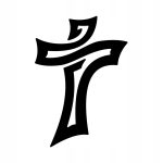 Cruce metalică de perete KNS007 30 cm