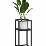 Suport pentru plante Loft industrial cu raft M