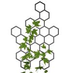 Suport pentru plante Heksagon 73x104 cm