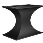 Noga metalowa do stołu Klepsydra S