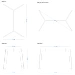 Cadru pentru masă Leon M - imagine 3