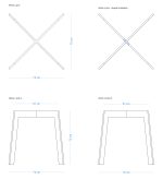 Cadru pentru masă Leon S - imagine 3