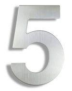 Descriptiv - număr pentru casă din oțel inoxidabil 5