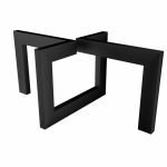 Picior metalic de masă de cafea Geo