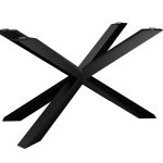 Bază pentru masă Spider îngustă sub blatul din sticlă M