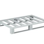 Palet din aluminiu ranforsat 120x80x15 cm