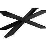 Picior de masă de cafea metalic Spider Heavy L