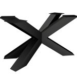 Picior de masă de cafea metalic Spider Heavy M