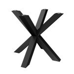 Bază pentru masă Spider îngustă sub blatul din sticlă S