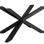 Bază de masă Spider pentru blat de sticlă L