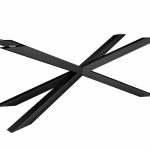 Bază de masă Spider pentru blat de sticlă XL