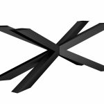 Noga metalowa do stołu Pająk Heavy XL