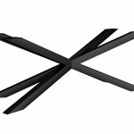Noga metalowa do stołu Pająk XL