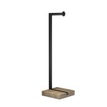 Suport hârtie igienică cu bază din lemn - imagine 3