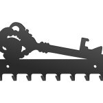 WIESZAK metalowy na klucze KLUCZ WIE145 20cm