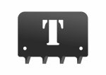Wieszak metalowy na klucze WIE214 LITERKA T 10cm