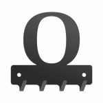 Wieszak metalowy na klucze WIE233 LITERKA O 10cm