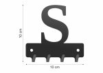 Wieszak metalowy na klucze WIE236 LITERKA S 10cm - imagine 2