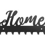 Wieszak metalowy na klucze home WIE014 20cm