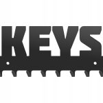 Wieszak metalowy na klucze keys WIE140 20cm