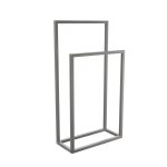 Wieszak na ręczniki stojący stal nierdzewna szlif S - imagine 3