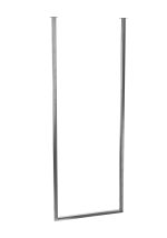 Wieszak sufitowy pojedynczy chrom S - imagine 2