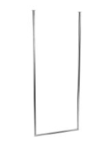 Wieszak sufitowy pojedynczy Long chrom M - imagine 2