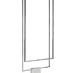 Wieszak na ręczniki sufitowy podwójny stal nierdzewna chrom M