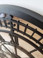 Ceas de perete metalic cu oglinda Loft Moduri 80 cm - imagine 5