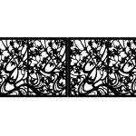 Poarta metalica Camilla 400×150 cm