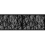 Poarta metalica Margarita 400×120 cm