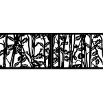 Poarta metalica Serena 400×120 cm