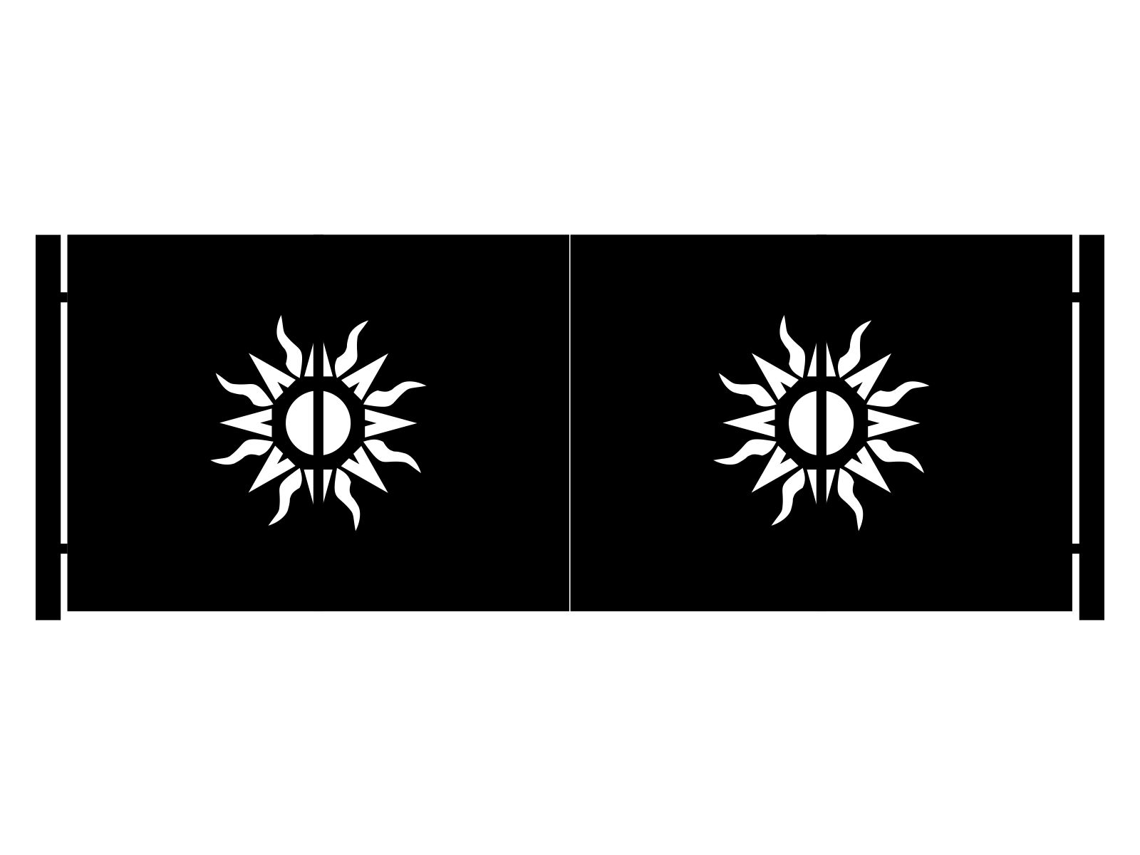 bds000-bot29-150-cza Poarta metalica Gaia 400×150 cm - imagine 1