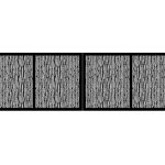 Poarta metalica Maura 400×120 cm