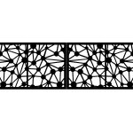 Poarta metalica Noemi 400×120 cm