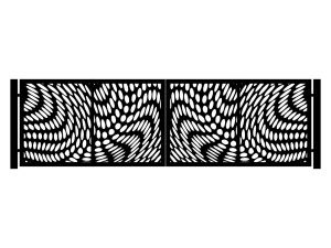 Poarta metalica Cornelia 400×120 cm