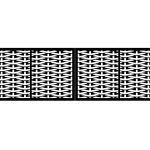 Poarta metalica Nina 400×120 cm