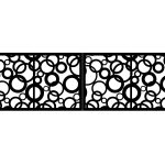 Poarta metalica Felicia 400×120 cm