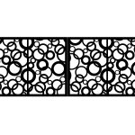 Poarta metalica Felicia 400×150 cm