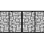 Poarta metalica Claudia 400×170 cm