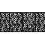 Poarta metalica Luisa 400×150 cm