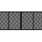 Poarta metalica Kenza 400×150 cm