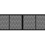 Poarta metalica Loretta 400×120 cm