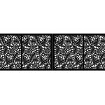 Poarta metalica Lisa 400×120 cm